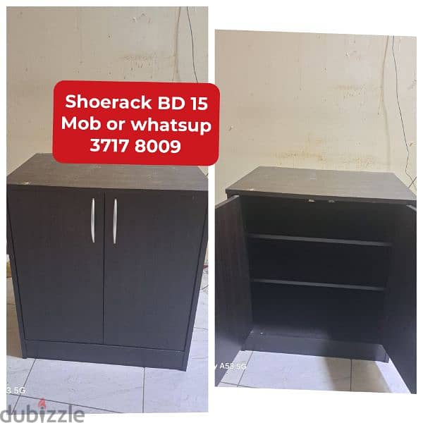 Shoerack and other household items for sale with delivery 0