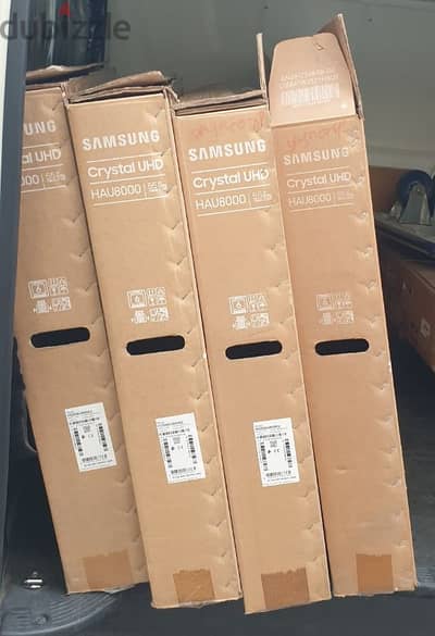 Samsung tv empty boxes 5pc for sale