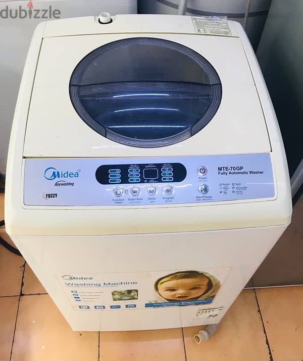 Midea washing machine top load 7kg 2