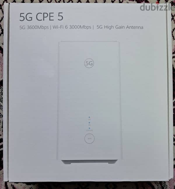 5G cpe 5 For STC WIFI⁶ with delivery 1