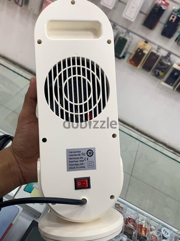 portable fan heater 1200W 3