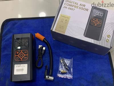 digital air compressor for car and bike