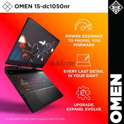 HP Omen Gaming Laptop i7 2.2GHz 32GB 1TB+256GB RTX 6G