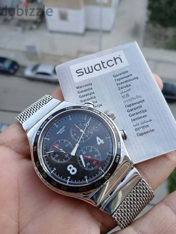 swatch irony chronograph 4