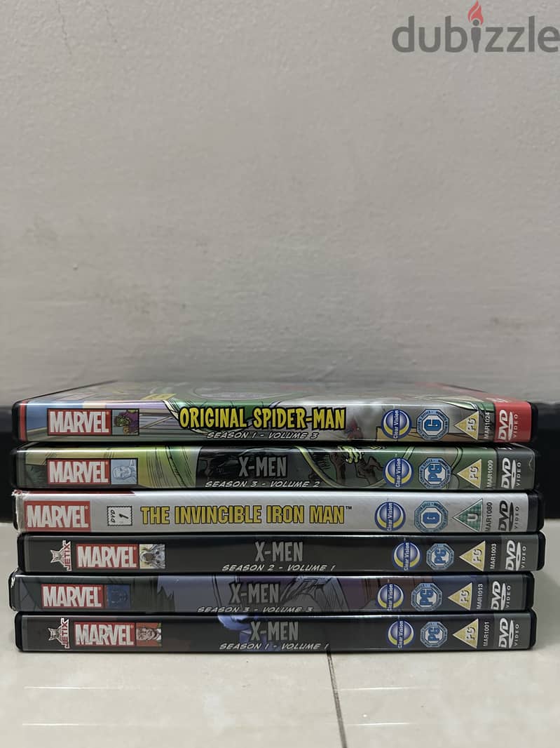 Assorted Marvel Original DVDs 1