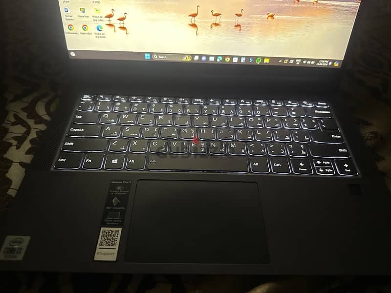 Lenovo Ideapad flex 5 TOUCH i3 10th gen. 360 backlit keyboard 4