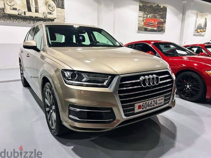 Audi Q7 2018 Quattro 3.0L V6 TFSI  Agent maintained 0