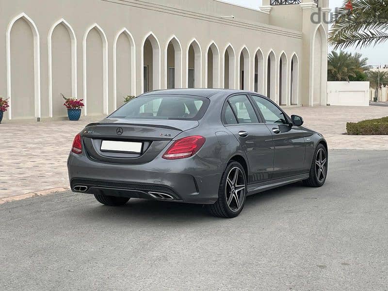 2017 model Mercedes C 43 AMG 4