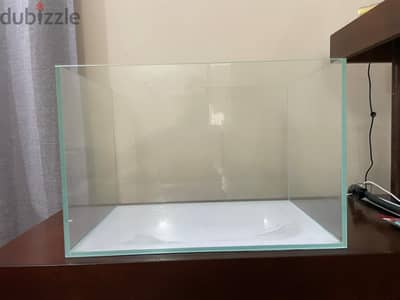 New fishtank with clear white glass 5mm thick