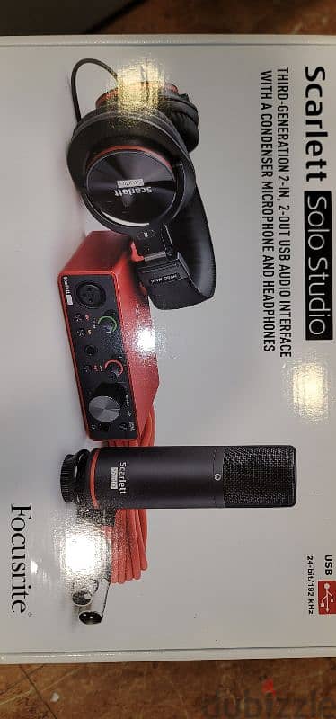 audio interface scarlett solo 3gen