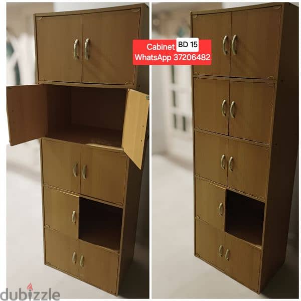 Large size 3 door wardrobe and other items for sale 18