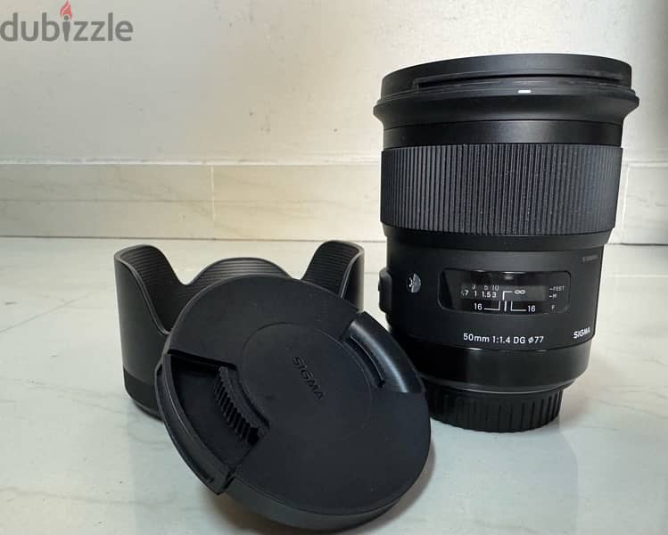 Sigma 50mm f/1.4 DG HSM Art Lens for Canon EF 3