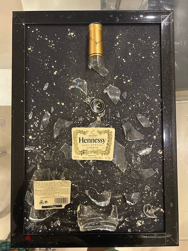 Hennessy in a frame 2