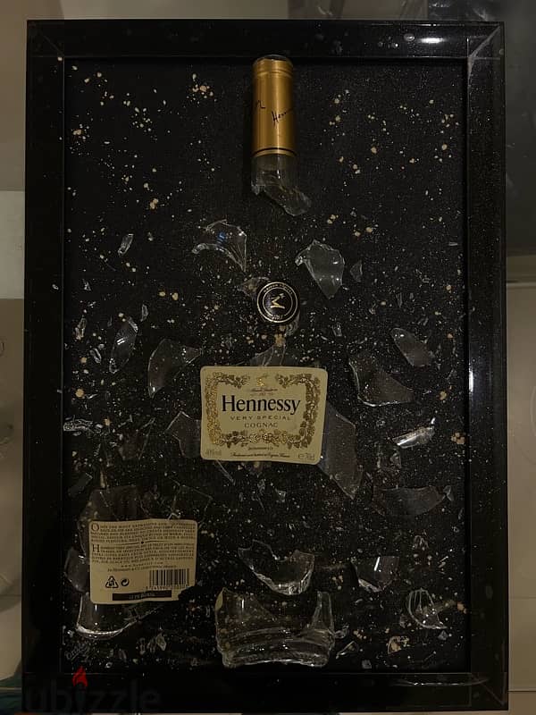 Hennessy in a frame 3