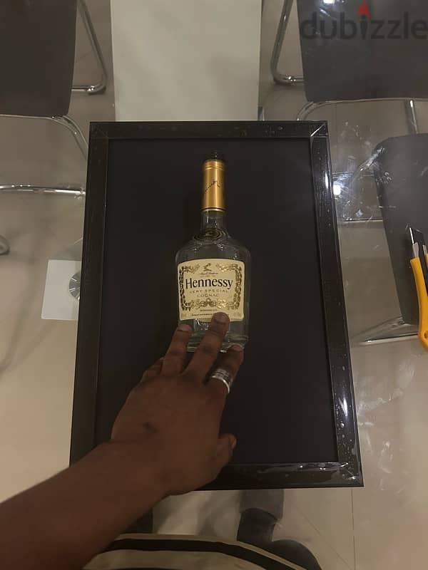 Hennessy in a frame 4