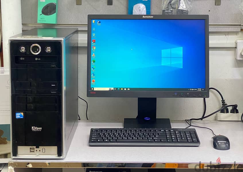 Intel Core i7 (8CPUs) With NVIDIA Graphic 22"Monitor 8GB RAM 500GB HDD 0