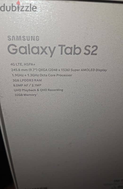 Samsung galaxy tab S2 4G 1