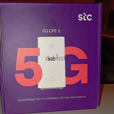 5G cpe 5 for STC wifi 6 and free delivery