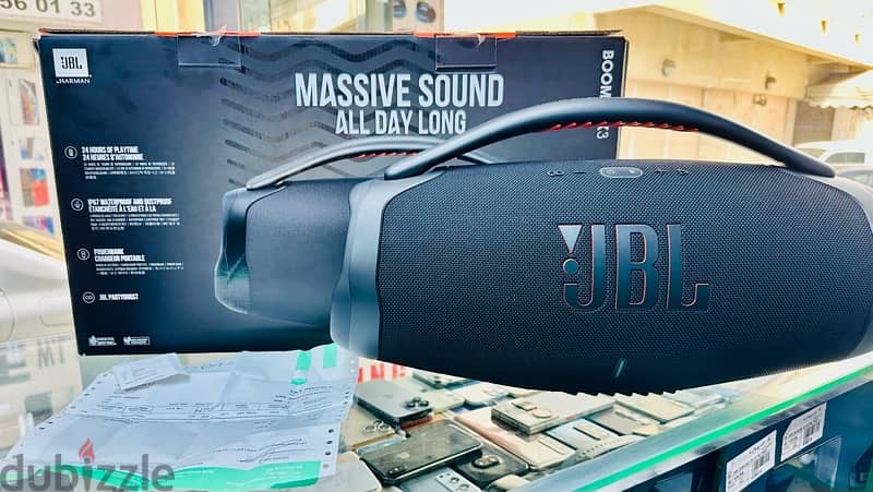 JBL BOOMBOX 3 With original bill 210 bd only 110 days ues full warran 1