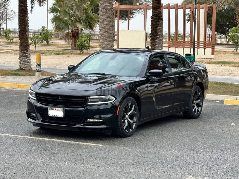 Dodge Charger SXT 2017 Black 1