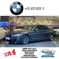 BMW 428 i *sport* 2014 *Agent maintained * Red interior Full option 0