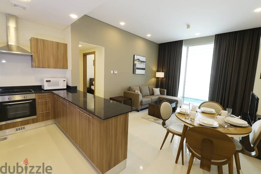 Modern | Luxury Flat | Family Building | Balcony | Near Juffair Mall 12