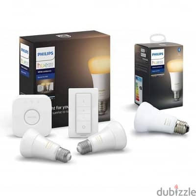 Philips Hue Ambiance LED Smart Bulb and starter package