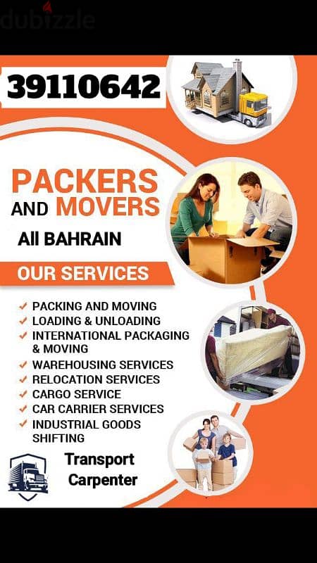 bahrain mover and packr house flat shifting professional carpenter 0