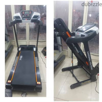 treadmill like new 120kg marshal fitness have suspension system 85bd