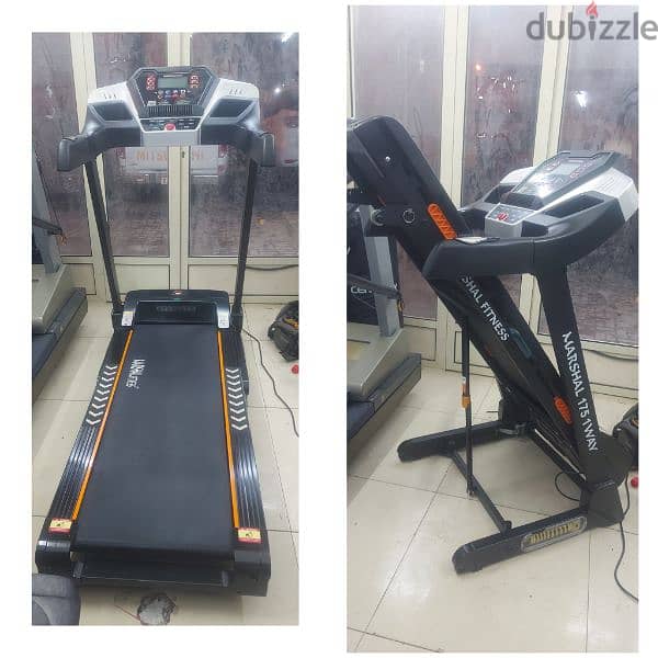 treadmill like new 120kg marshal fitness have suspension system 85bd 0