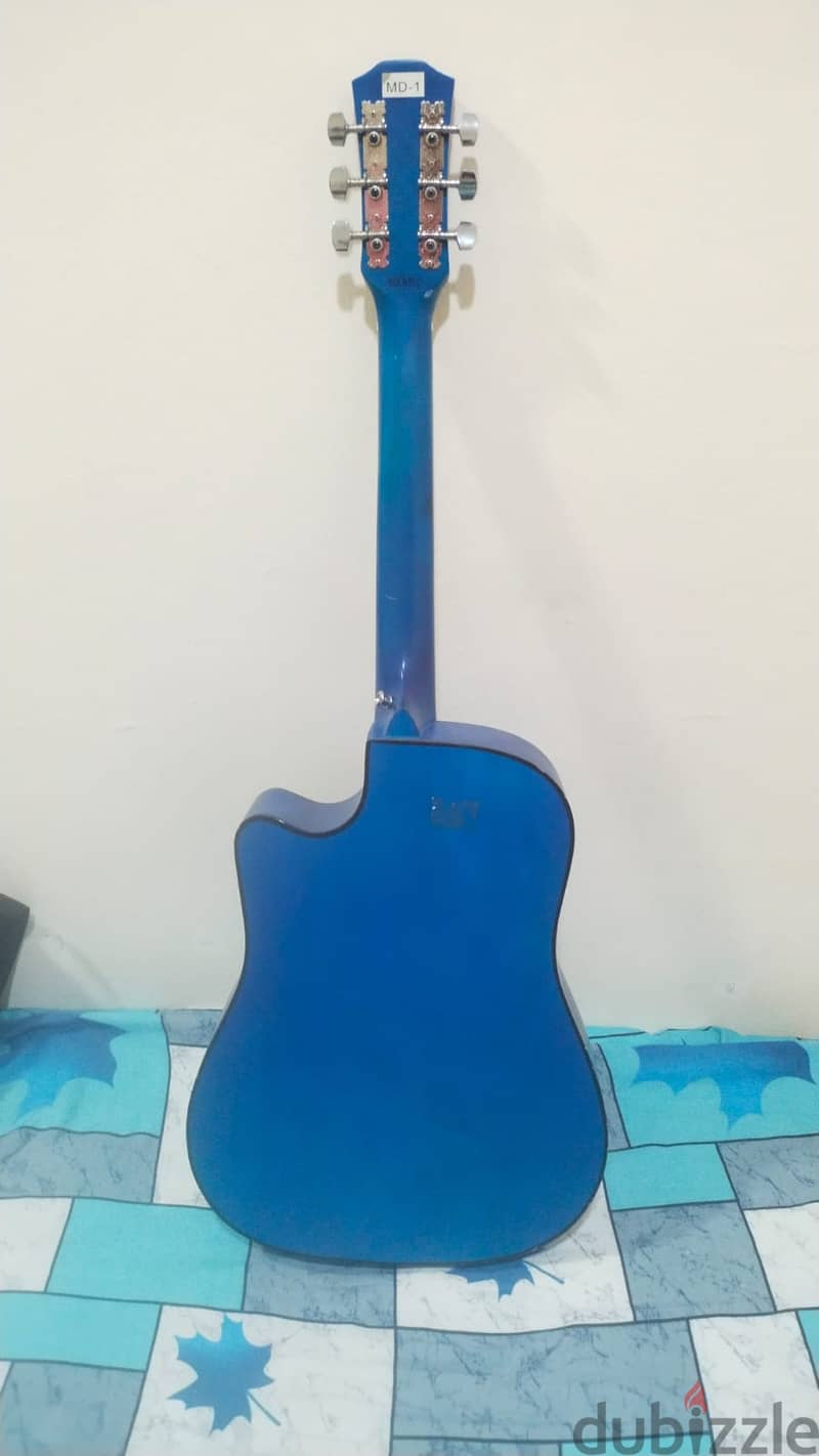 MR. FOM ACOUSTIC GUITAR ( BLUE COLOUR ) 3