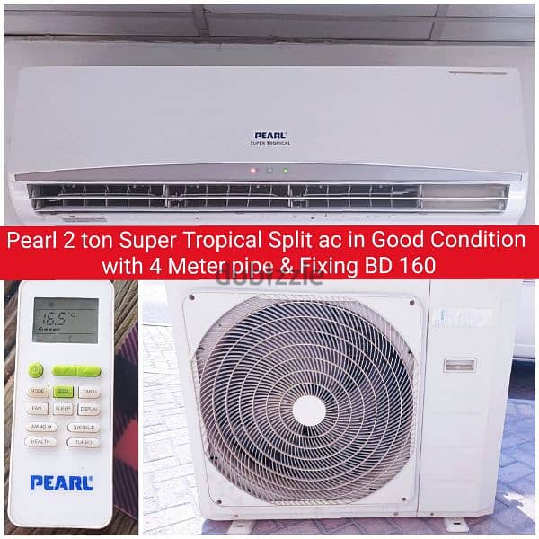 Hisense 1.5 ton split ac and other acs for sale with fixing 8