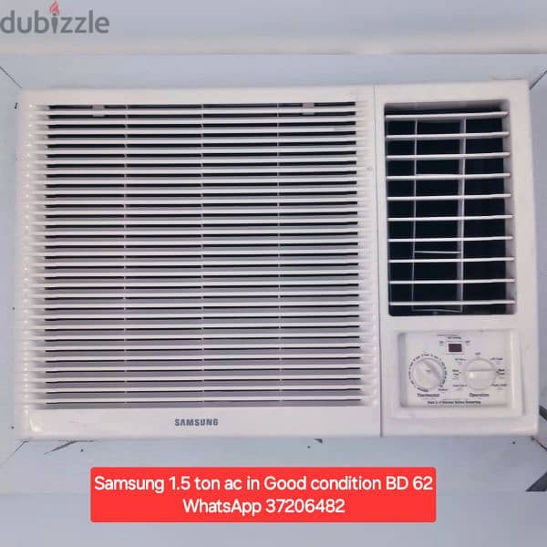 Hisense 1.5 ton split ac and other acs for sale with fixing 16