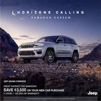 Jeep Grand Cherokee 2025- RAMADAN OFFER