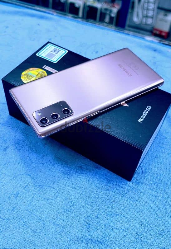 Note 20 5g 8gb 256gb 100% full new box charge have 0