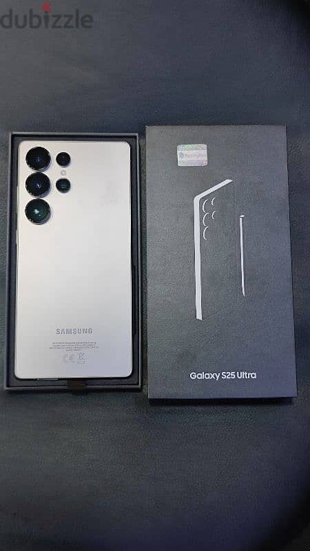 Samsung Galaxy s25 ultra 12 gb 512 new just activated 2 days untouched 1