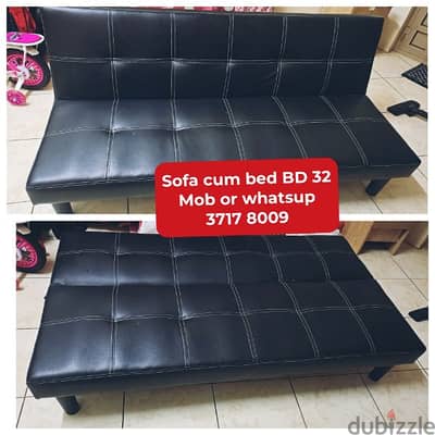 sofa cum bed and other household items for sale with delivery