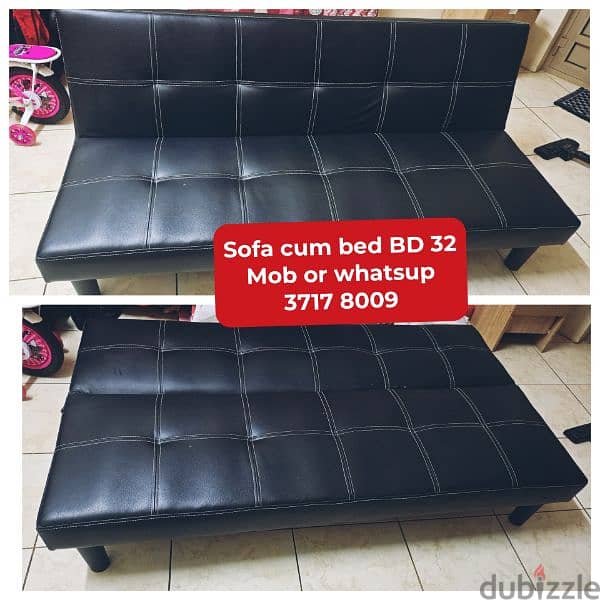 sofa cum bed and other household items for sale with delivery 0