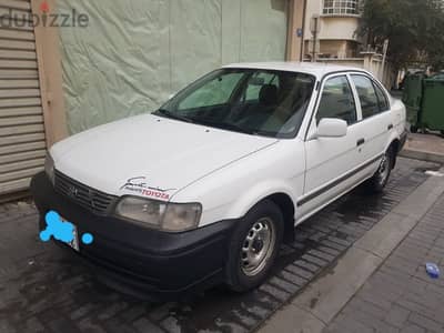 تويوتا تيرسل 1999 قير عادي المكينه كاربيتر  Toyota tercel 1999 manual