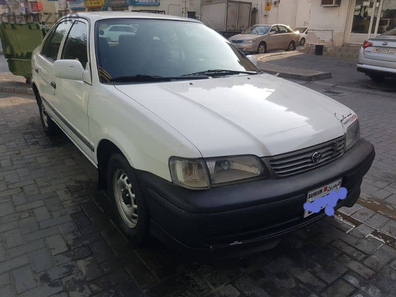 تويوتا تيرسل 1999 قير عادي المكينه كاربيتر  Toyota tercel 1999 manual 1