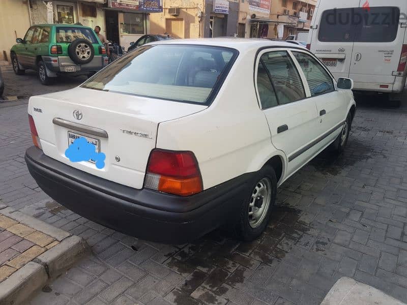 تويوتا تيرسل 1999 قير عادي المكينه كاربيتر  Toyota tercel 1999 manual 3