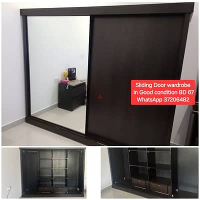 Sliding Door wardrobe and other items for sale with Delivery