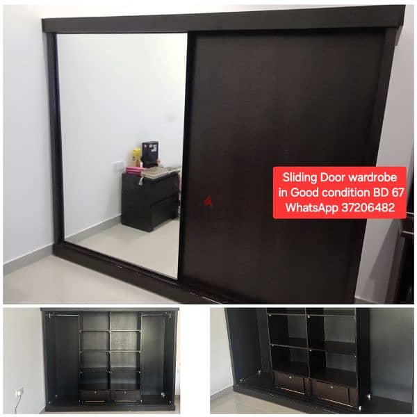 Sliding Door wardrobe and other items for sale with Delivery 0