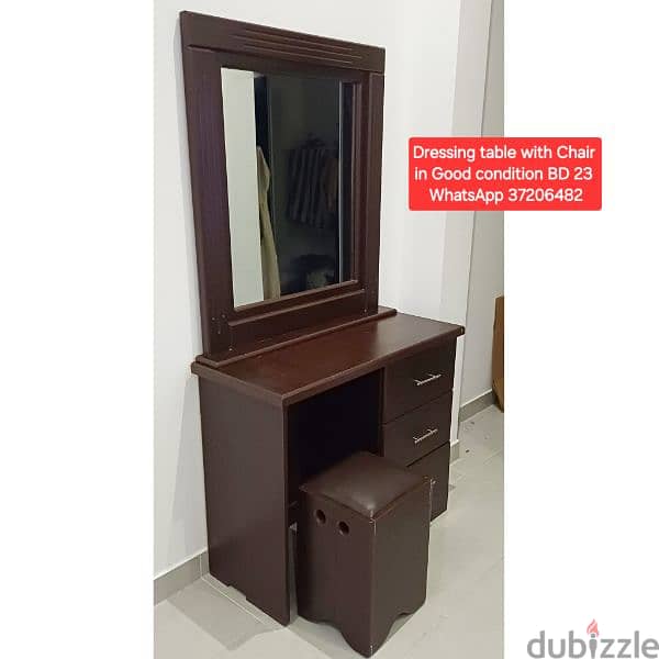 Sliding Door wardrobe and other items for sale with Delivery 1