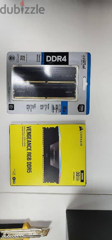 DDR4 and DDR5 Memory (sealed and never use)