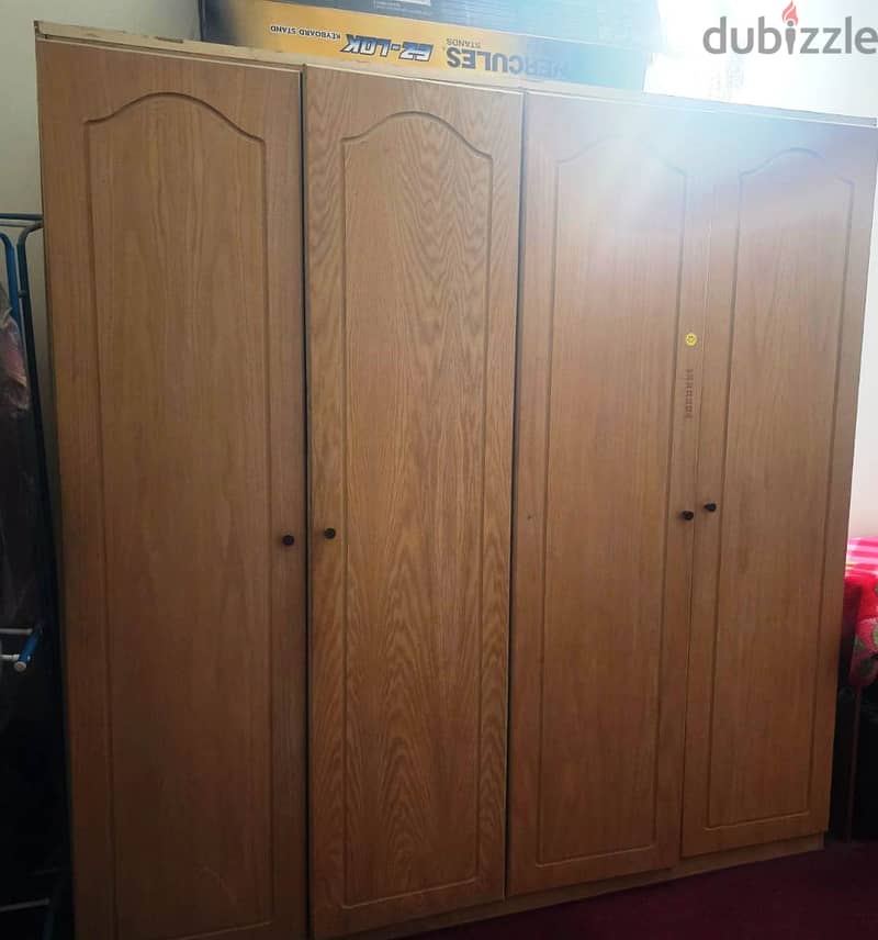 4 Door cupboard for sale- excellent condition 0