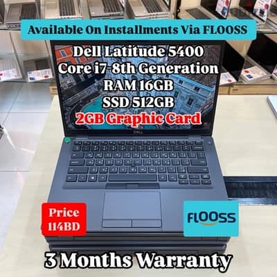 Dell Latitude 5400 Core i7-8th Generation