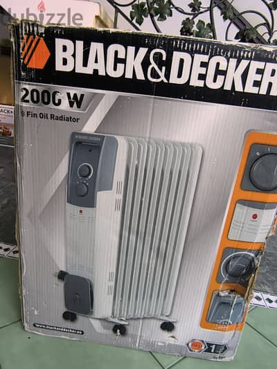 Black & Decker oil heater