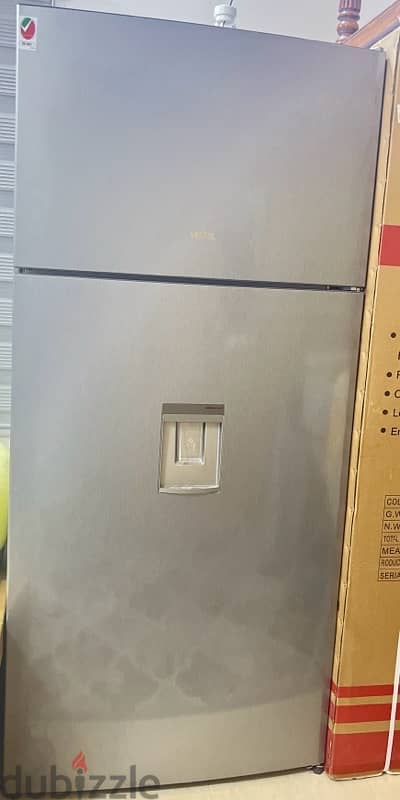 vestel 820 litter new fridge 5 months used. 1