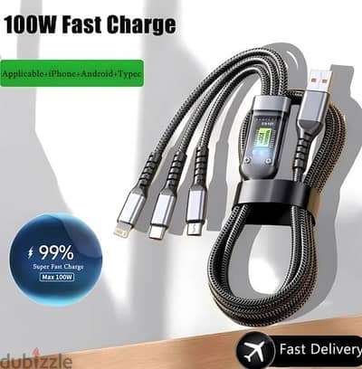 100W Fast Charging Cable